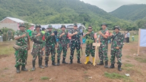 TNI, Pemuda, dan Masyarakat Bersatu: Dandim 1614 Dompu Hadiri Gerakan 1.000 Pohon di Dorebara