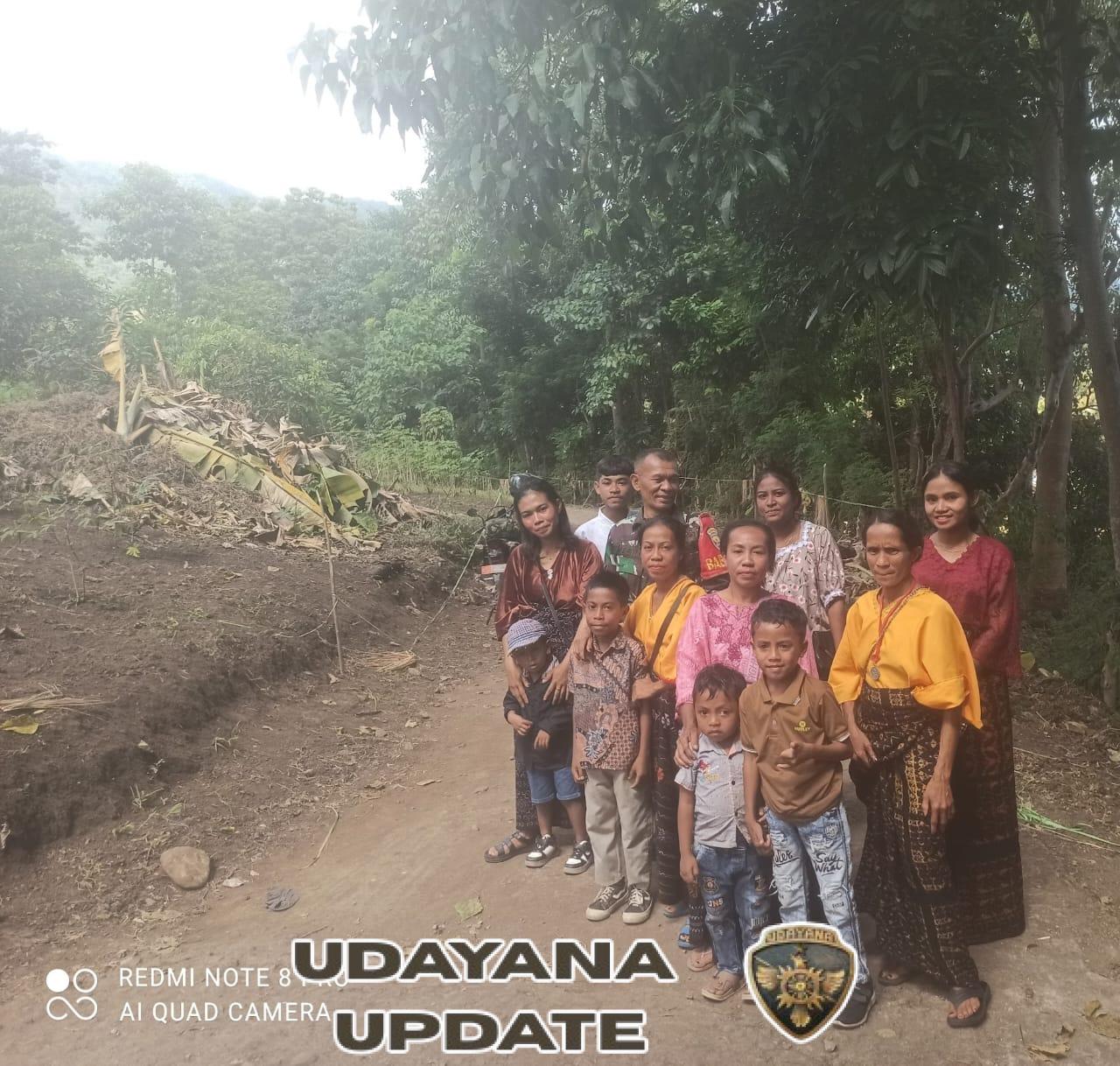 Babinsa Maurole Intensifkan Pamwil dan Komsos di Desa Kotabaru