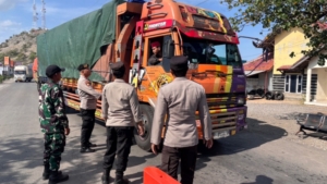 Koramil 1628-04/Poto Tano Tingkatkan Keamanan di Pelabuhan Penyebrangan