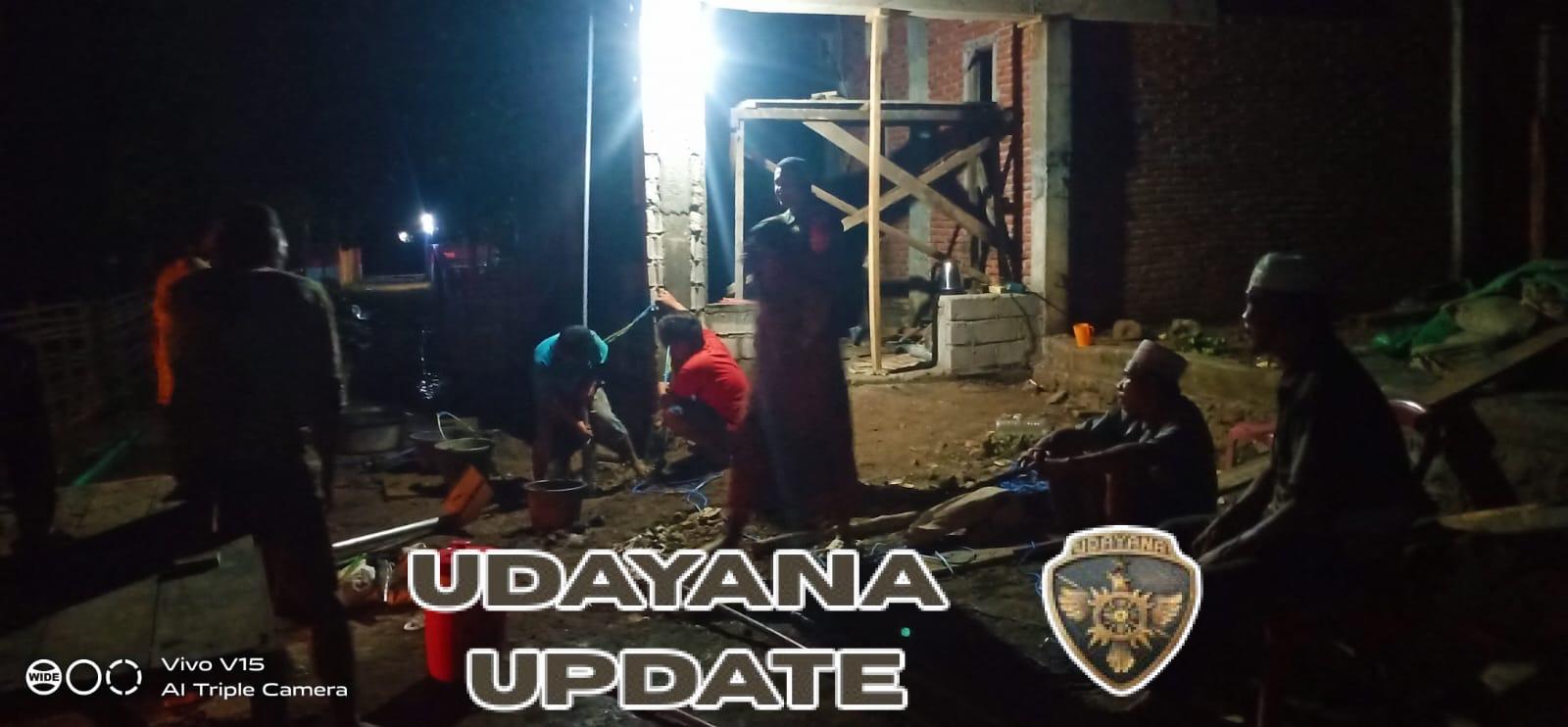 Babinsa Nanga Tumpu Gelar Patroli dan Silaturahmi Bersama Warga Mekar Sari