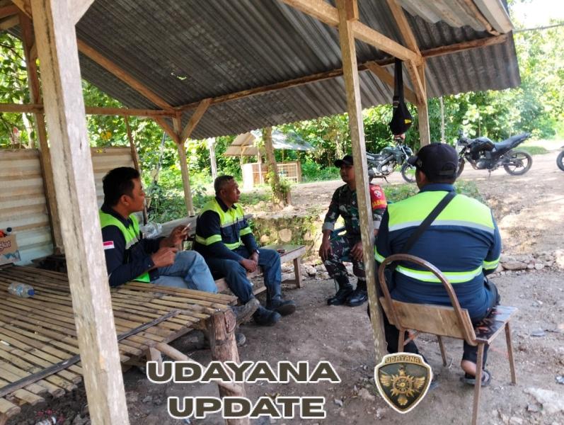 Babinsa Goa Laksanakan Patroli Wilayah dan Komsos untuk Perkuat Keamanan Desa