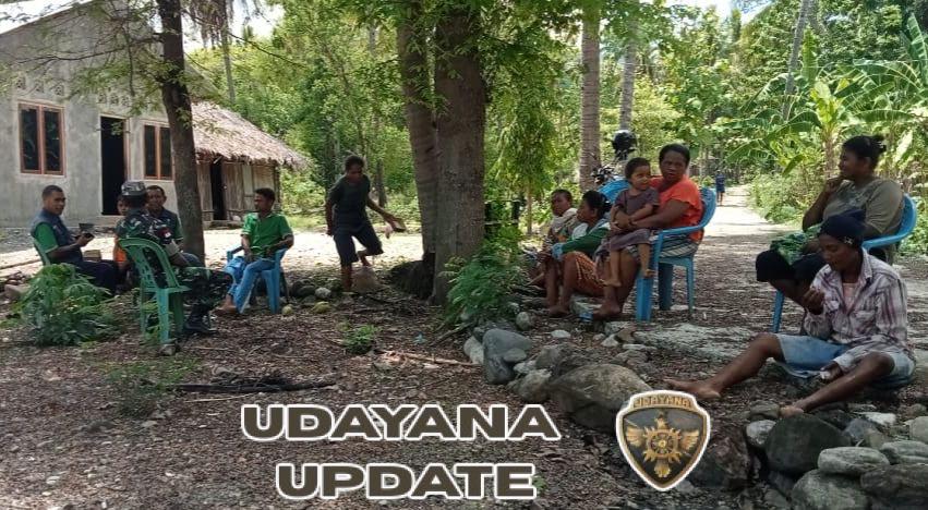 Babinsa Sertu Albino Leki Dampingi Kelompok Tani Benus Tingkatkan Produktivitas Pertanian