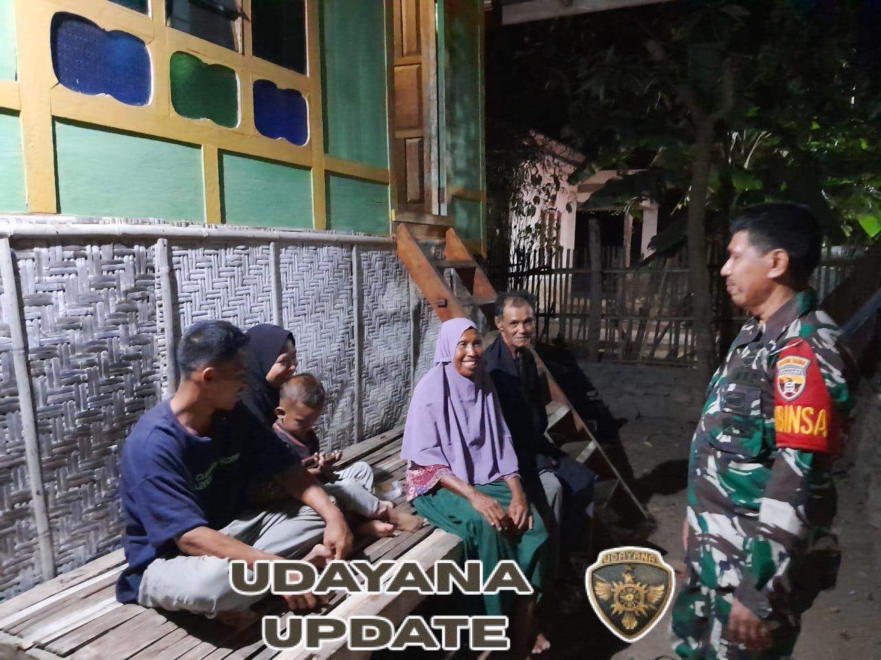 Koramil 1608-04/Woha Gelar Apel Pengecekan Personel untuk Patroli Siskamling Tiga Kecamatan