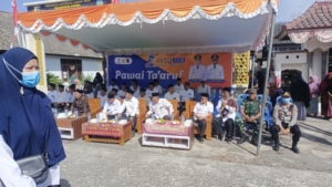 Koramil 1615-11/Aikmel Amankan Pawai Ta’aruf Pembukaan MTQ XXXI Lombok Timur