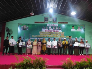 Dandim 1628/Sumbawa Barat Hadiri Penutupan Sholawat III dan Launching Desa/Kelurahan Sholawat se-KSB