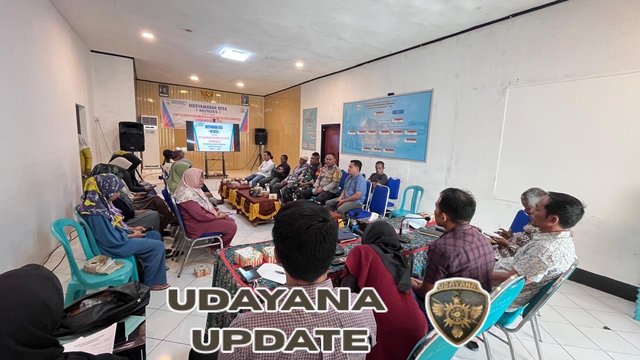 Babinsa Koramil 1628-02/Sekongkang Bawah Hadiri Musdes Penyusunan RKPDES Tahun Anggaran 2026