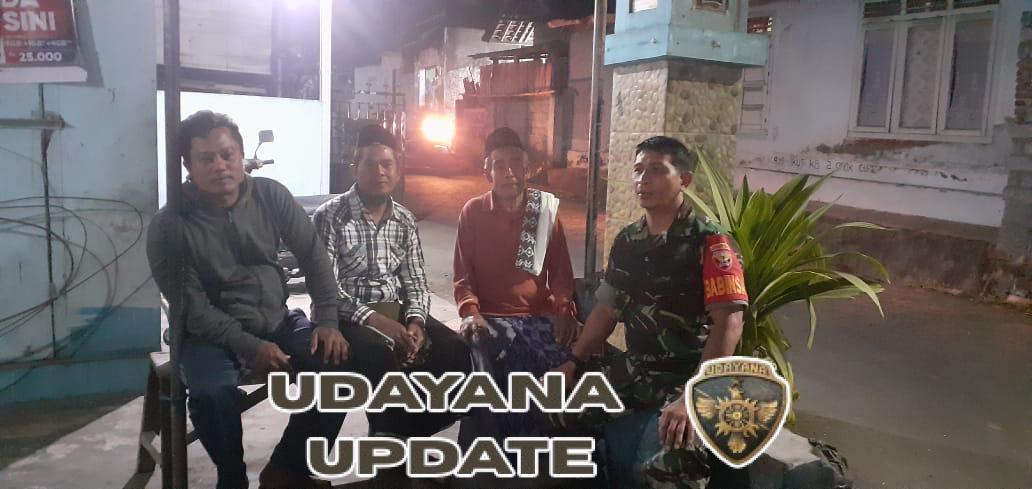 ‎Babinsa Masbagik Utara Baru Gelar Patroli Kongkow-Kongkow Jaga Kondusifitas Desa