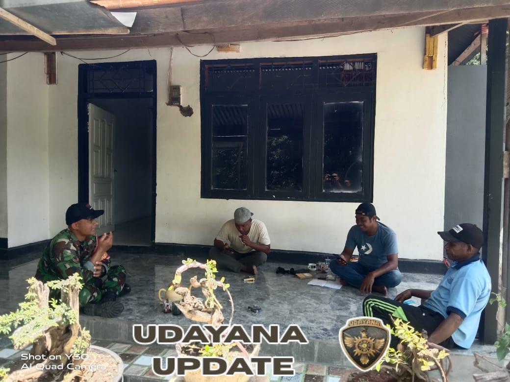 Babinsa Kodim 1602-01/Ende Tingkatkan Keamanan dan Sinergi Bersama Masyarakat Desa Ondorea
