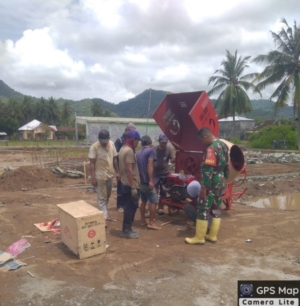 Babinsa Desa Dasan Anyar Laksanakan Pengawasan Koperasi Merah Putih