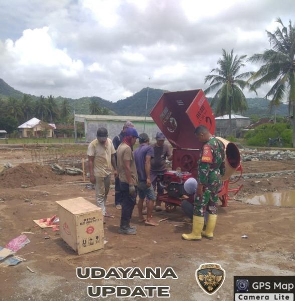 Babinsa Desa Dasan Anyar Laksanakan Pengawasan Koperasi Merah Putih