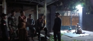 ‎Babinsa Tanjung Gelar Patroli Cegah Pencurian Tong Gas di Karang Sukun