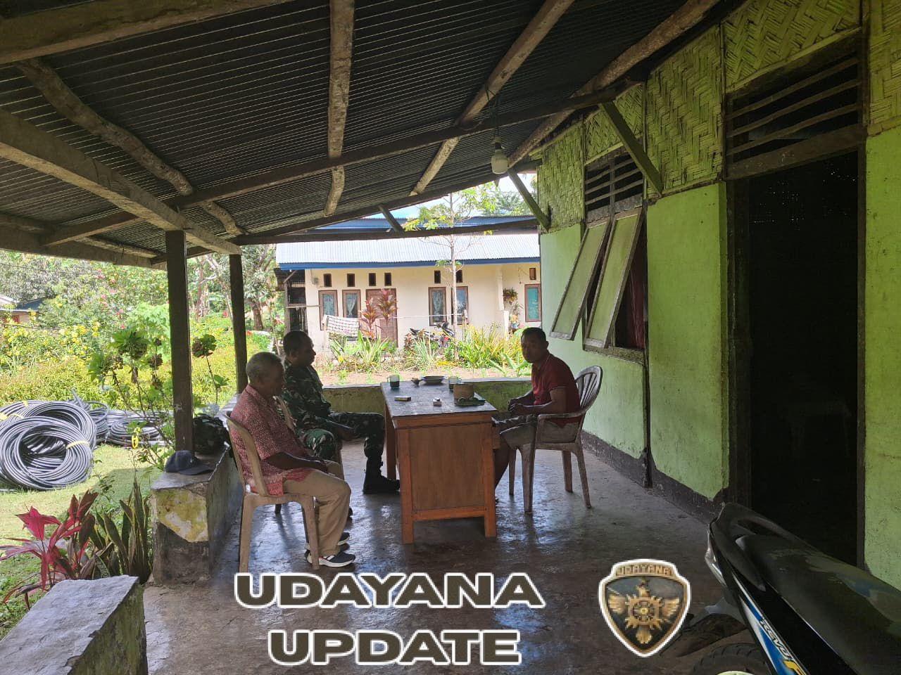 Babinsa Alor Selatan Koordinasikan Pengadaan Material untuk Pembangunan Koperasi Merah Putih