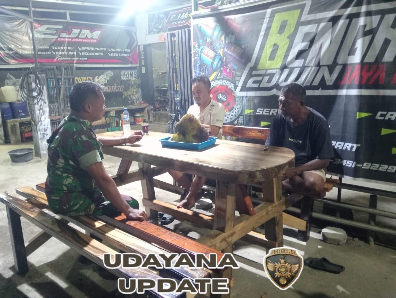 Koptu Arifin Laksanakan Patroli Malam, Koramil 1628-04/Poto Tano Perkuat Keamanan Wilayah