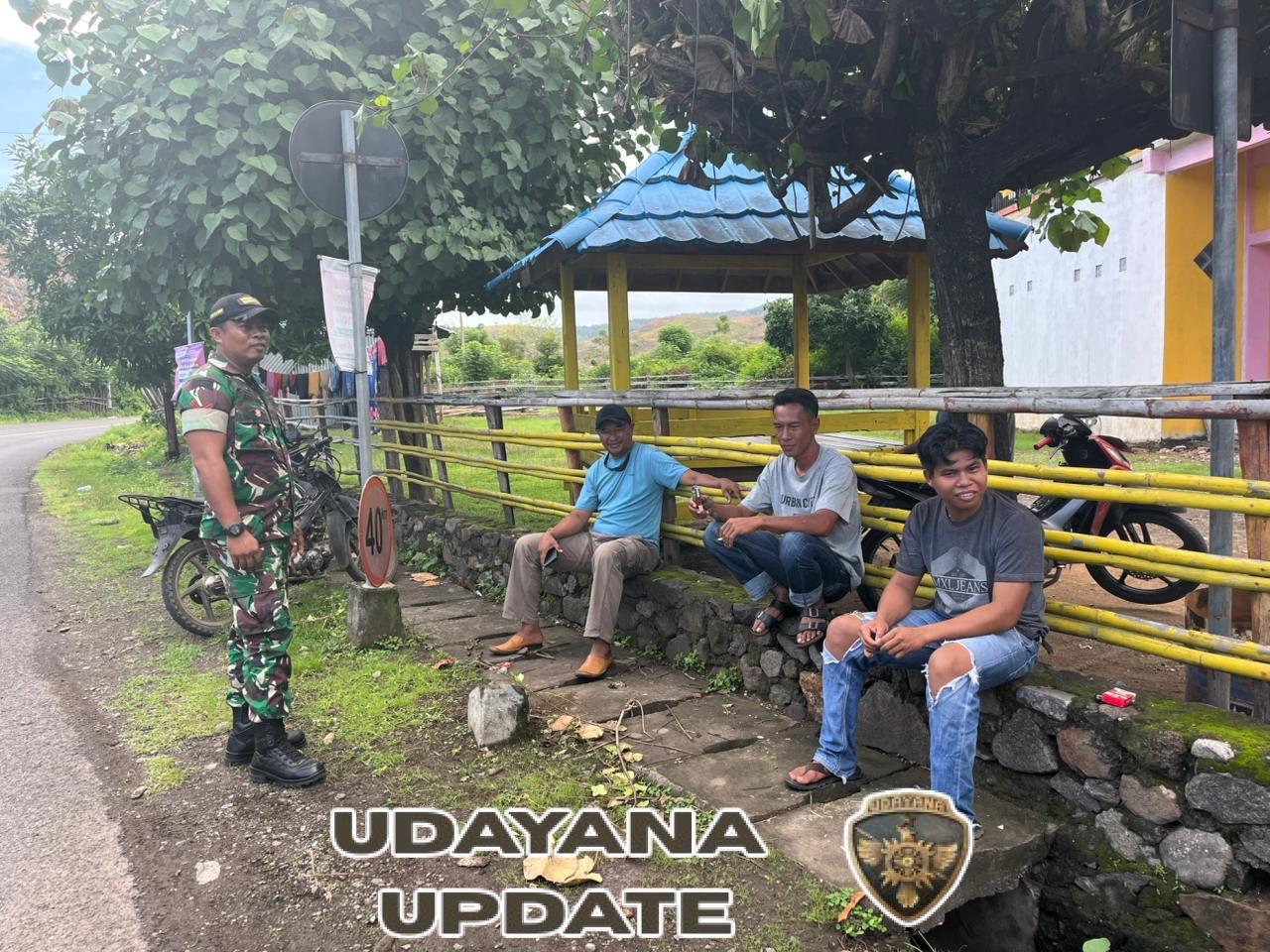 Babinsa Kwangko Tingkatkan Komsos untuk Jaga Kondusifitas Wilayah