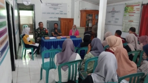 Desa Tamekan Bentuk Desa Siaga TBC, Babinsa Dampingi Pelatihan Kader