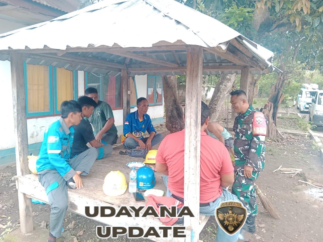 Babinsa Serda Yahya Ajak Warga Rasabou Jaga Kesehatan di Musim Hujan