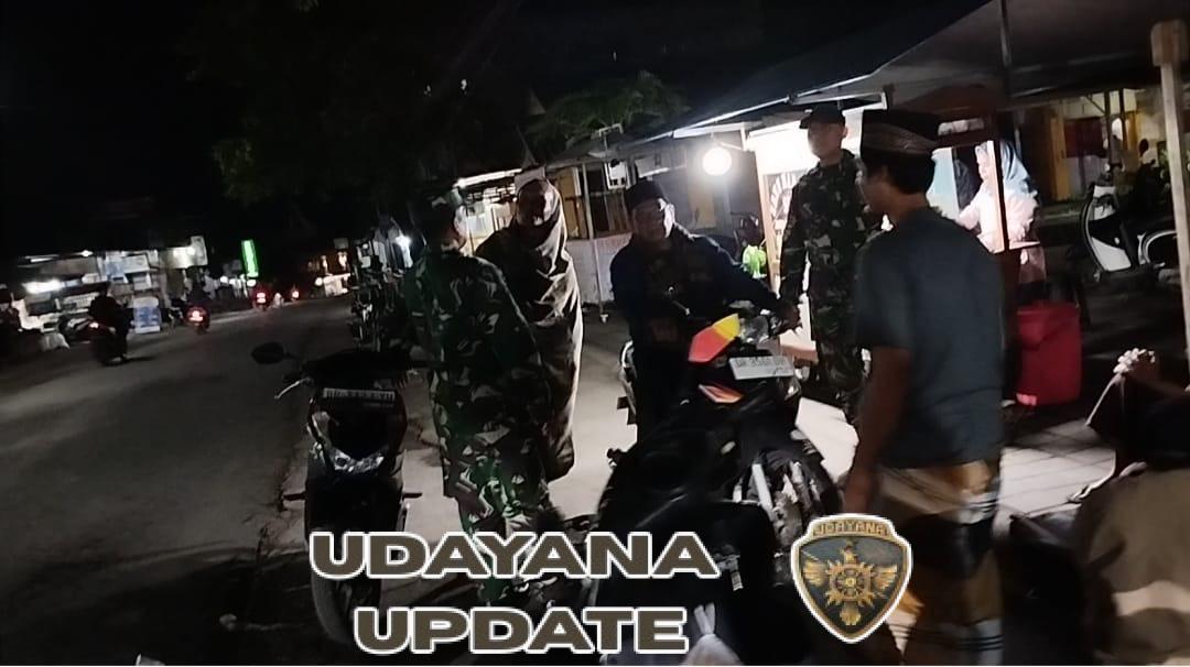 Babinsa Montongbaan Selatan Gelar Patroli Malam Perkuat Keamanan Lingkungan