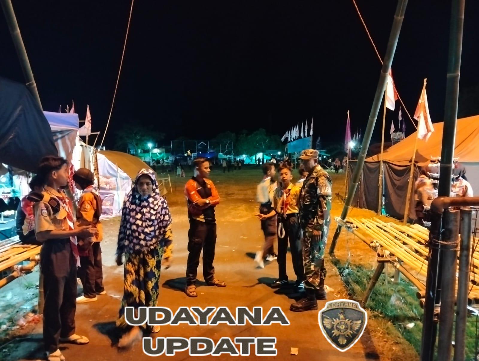 Koramil 1628-03/Seteluk Gelar Patroli Malam, Pastikan Warga Aman dan Nyaman