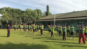 Latihan Pencak Silat Militer, Kodim 1614/Dompu Perkuat Kualitas Prajurit