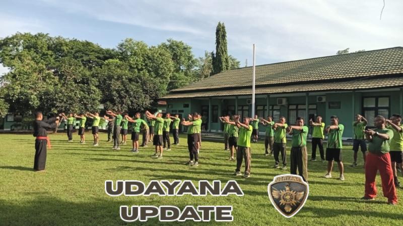 Latihan Pencak Silat Militer, Kodim 1614/Dompu Perkuat Kualitas Prajurit