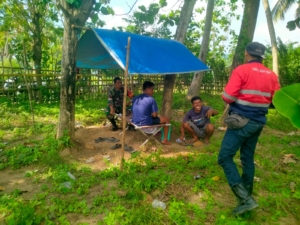 Babinsa Desa Dasan Anyar Ajak Warga Jaga Keamanan dan Ketertiban Lingkungan
