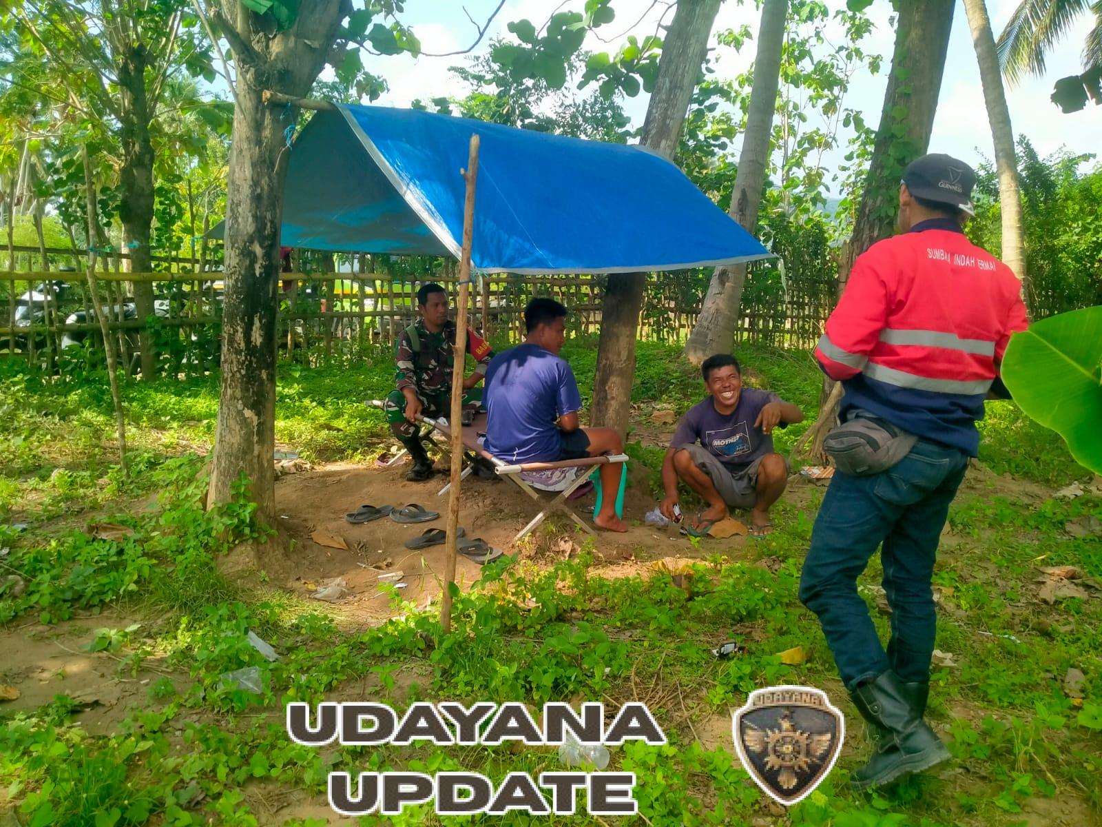 Babinsa Desa Dasan Anyar Ajak Warga Jaga Keamanan dan Ketertiban Lingkungan