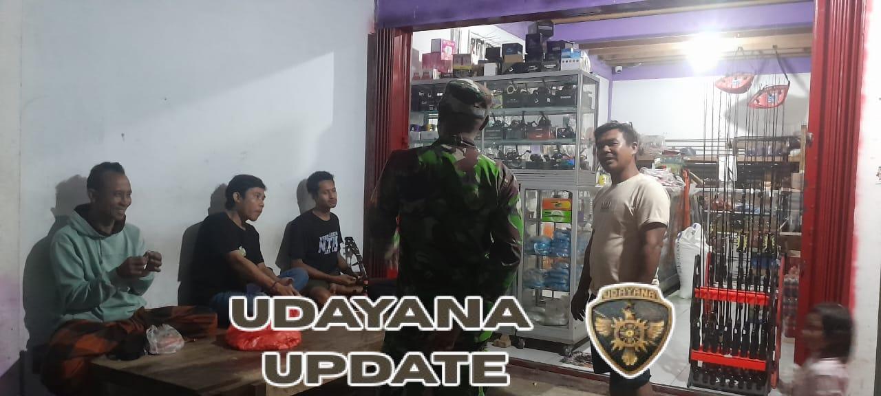 Sinergi Babinsa dan Warga, Patroli Ronda Malam di Desa Pancasila Berjalan Aman dan Lancar