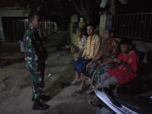 Babinsa Kananga Ingatkan Orang Tua Awasi Anak, Jauhi Narkoba dan Miras