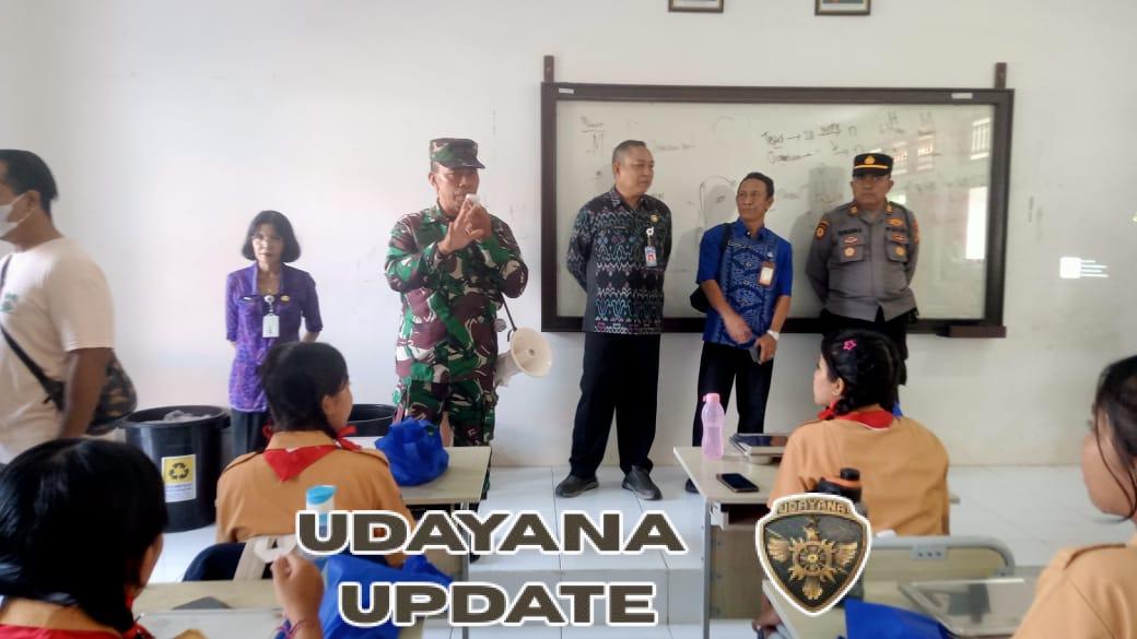 Dukung Program Gizi Nasional, Mayor Caj I Nyoman Mangku hadiri Launching Makan Bergizi Gratis di Desa Abang.