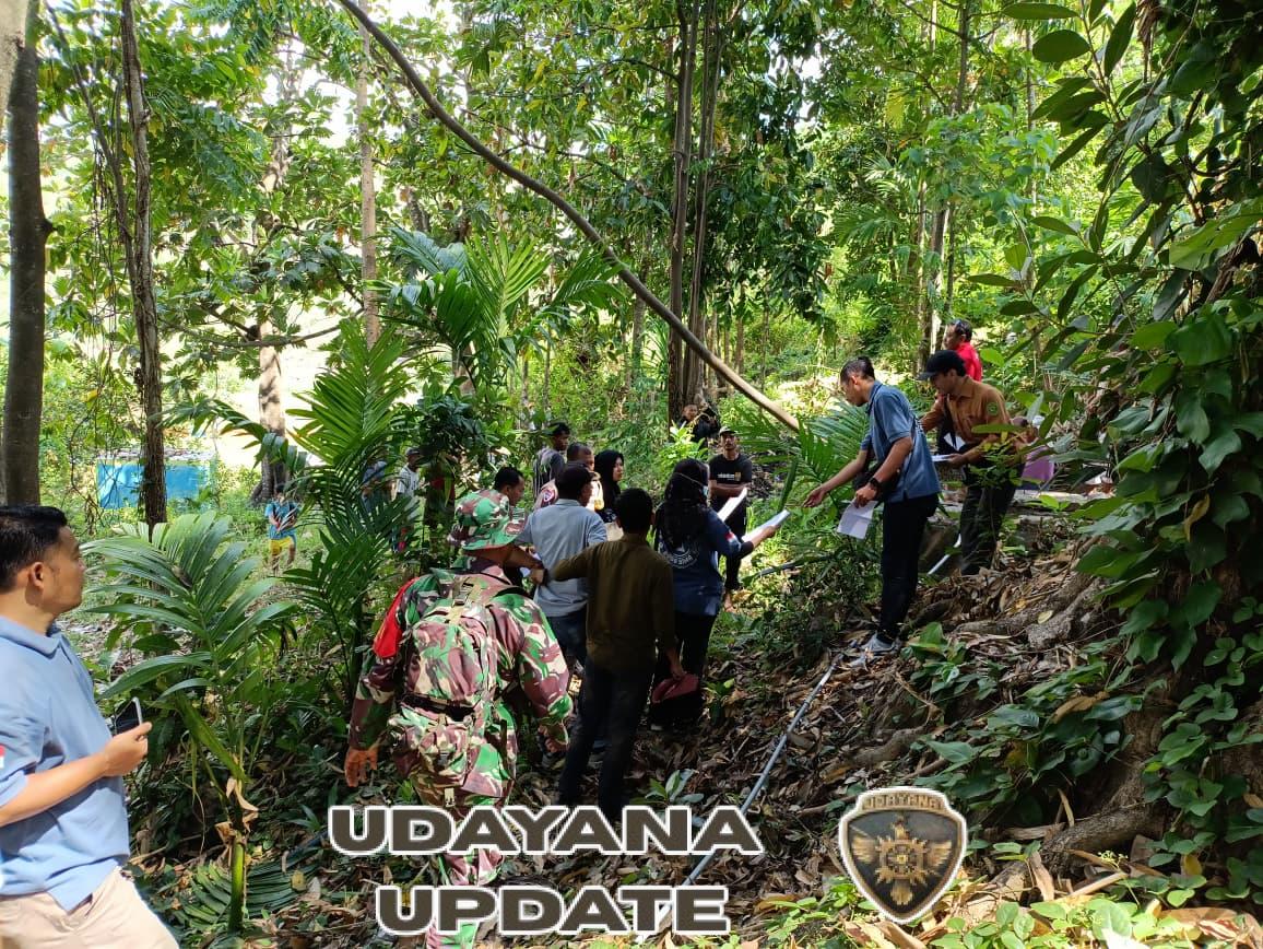 Pemerintah Desa Jia dan Babinsa Lakukan Pendampingan Program Pembangunan Bak Air SPAM