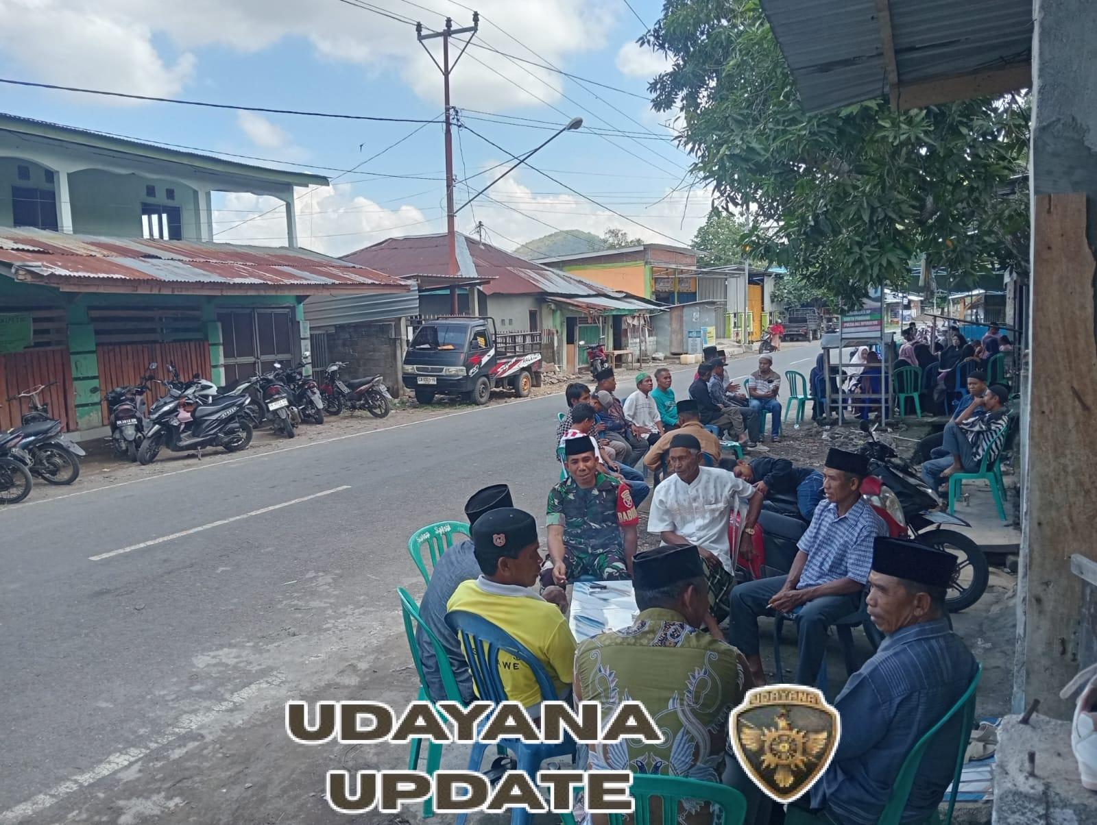 Babinsa Sawe Melayat di Rumah Duka, Wujud Empati dan Kepedulian TNI kepada Warga