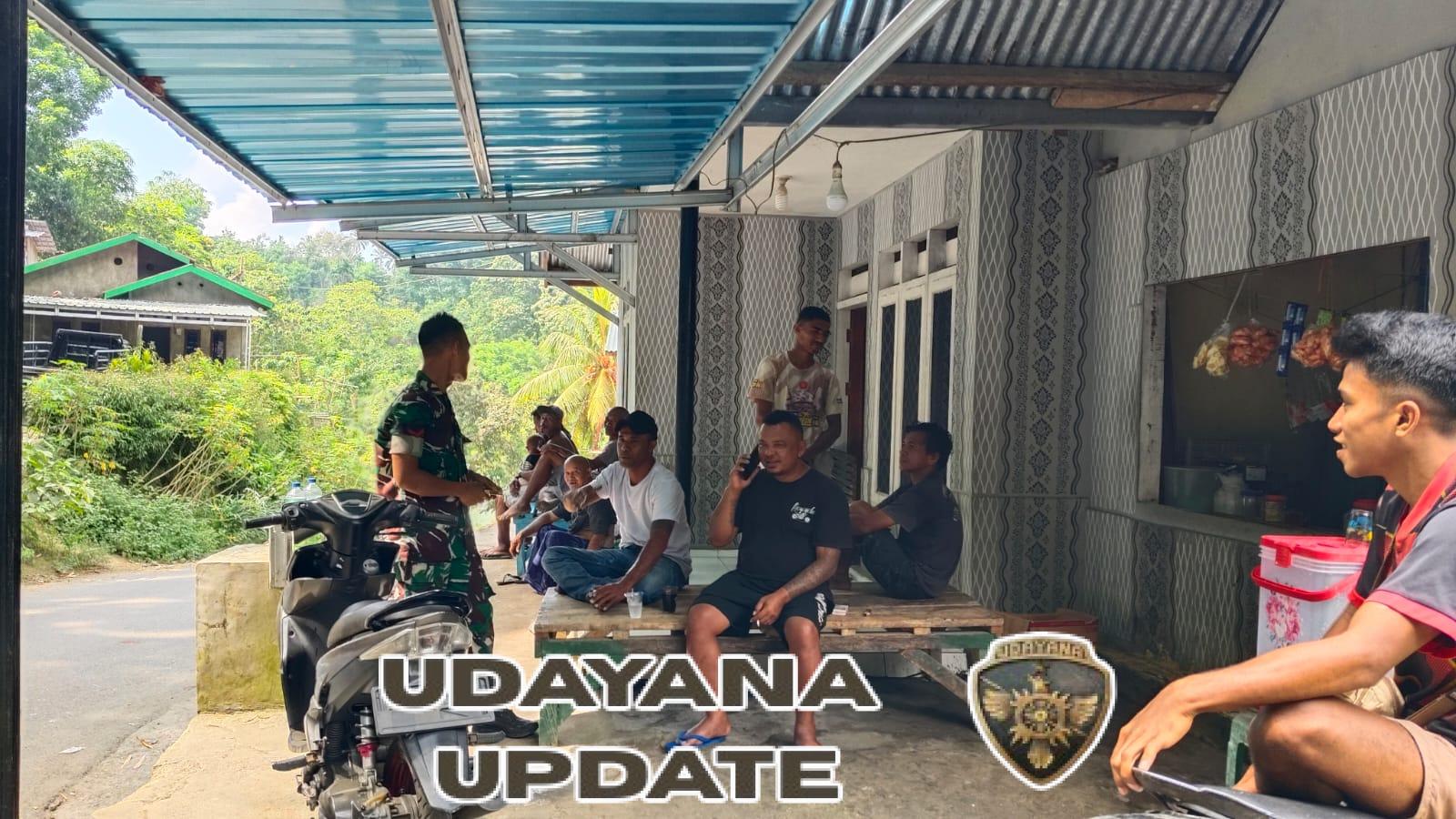 Babinsa Koramil 1602-04/Maurole Gelar Pamwil dan Komsos di Desa Detukeli
