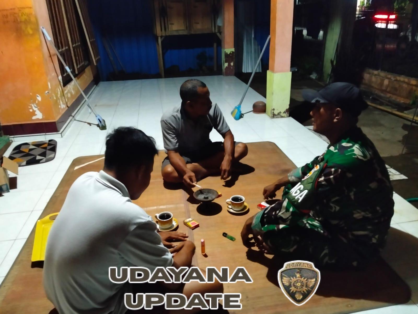 Patroli Malam Babinsa Koramil 1628-05/Jereweh Wujudkan Keamanan dan Ketertiban Wilayah