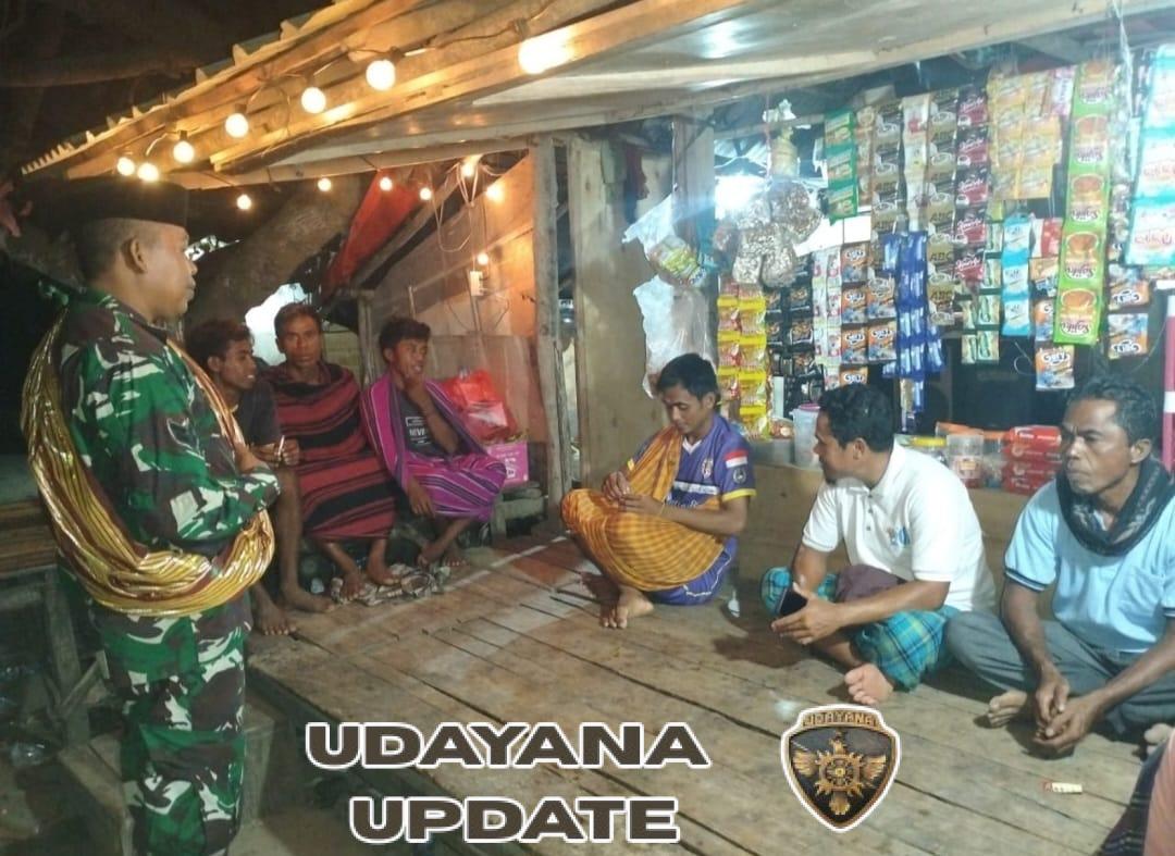 Patroli Teritorial Babinsa Koramil 1608-07/Monta Tingkatkan Keamanan Wilayah