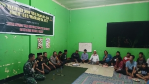 Satgas TMMD Ke-126 Bangun Desa Bebas Narkoba dan Sadar Hukum di Lings