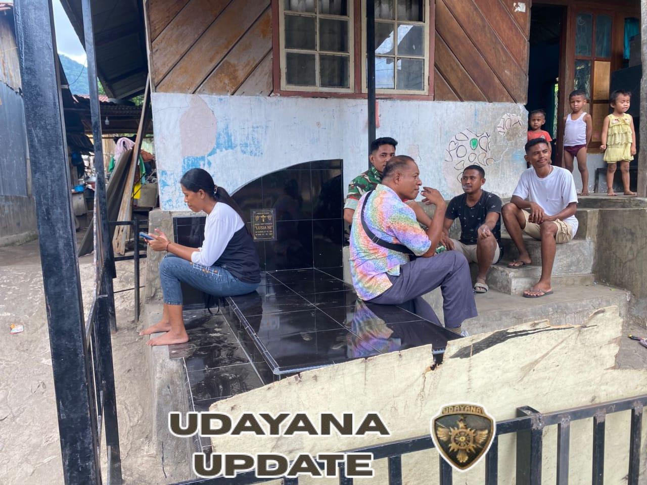 Babinsa Koramil 1602-04/Maurole Laksanakan Komsos dan Pamwil di Desa Pise