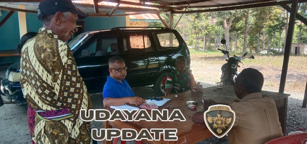 Babinsa Koramil 1618-02/Miobar Dukung Pemberdayaan Ekonomi Lewat Koperasi Merah Putih