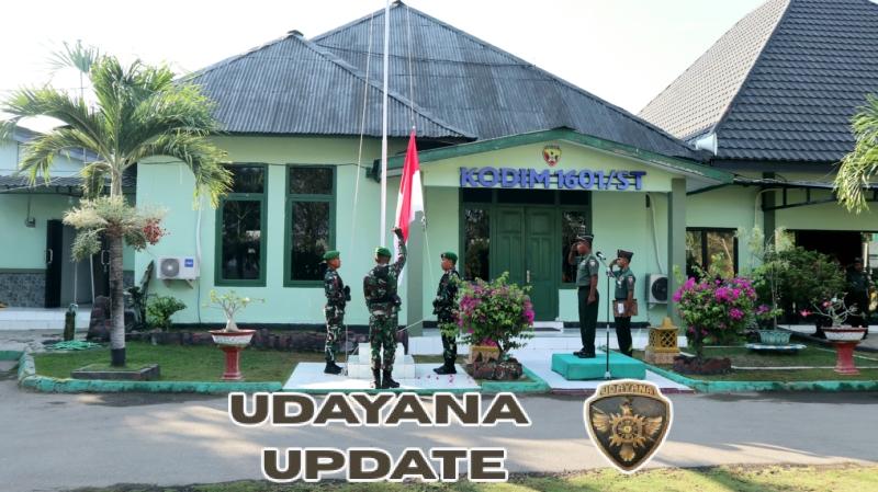Kasdim Sumba Timur: Upacara Bendera Bukan Sekadar Rutinitas, Tapi Pengingat Perjuangan Bangsa