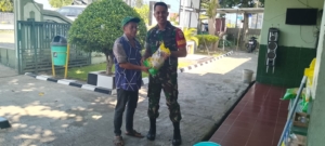 Koramil 1607-04/Alas Gelar Gerakan Pangan Murah, Salurkan 2 Ton Beras SPHP untuk Warga