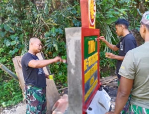 Satgas TMMD Ke-126 Kodim 1611/Badung dan Warga Bahu Membahu Mengejar Target Pengerjaan Infrastruktur Jalan