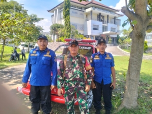 Wujud Sinergi TNI-Polri, Babinsa Jinengdalem Kawal Tekhnikal Meeting Vovinam Dunia 2025