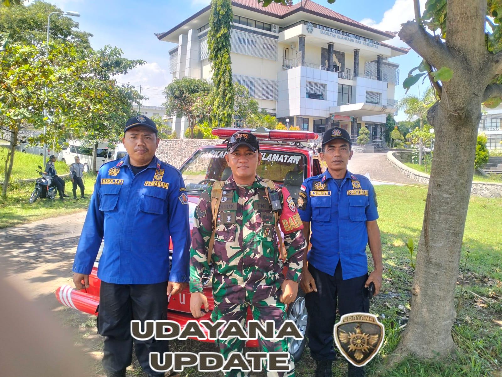 Wujud Sinergi TNI-Polri, Babinsa Jinengdalem Kawal Tekhnikal Meeting Vovinam Dunia 2025