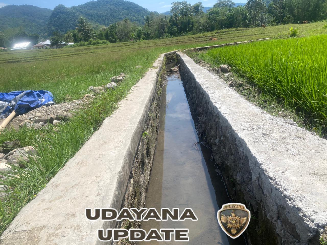 Sasaran Fisik TMMD ke-126 Kodim 1625/Ngada Rampung Bendungan dan Irigasi di Riung Barat Kembali Berfungsi