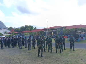 Sinergi TNI-Polri dan Pemda, Kodim 1602/Ende Hadiri Apel Siaga Bencana Tahun 2025 di Ende