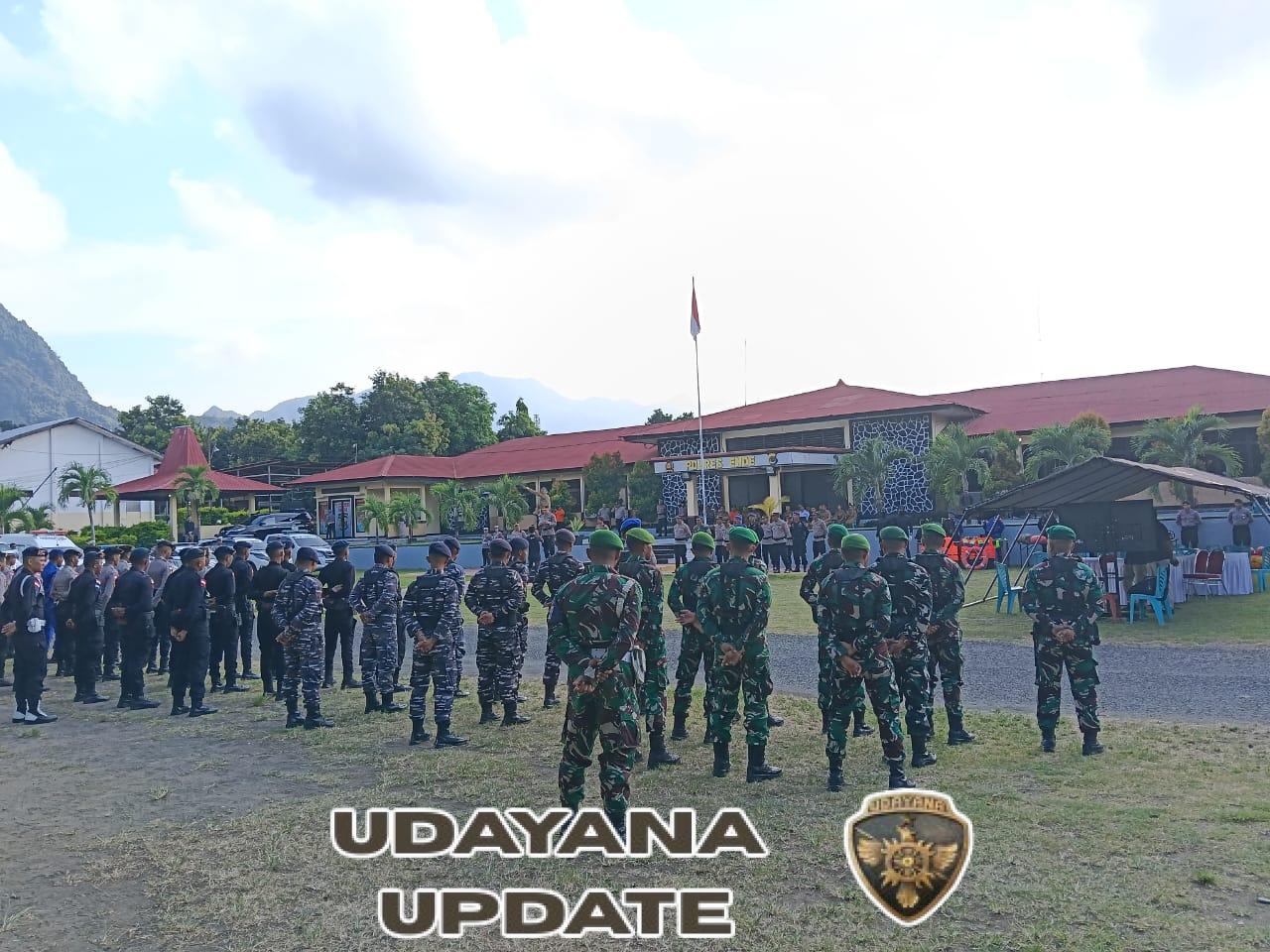 Sinergi TNI-Polri dan Pemda, Kodim 1602/Ende Hadiri Apel Siaga Bencana Tahun 2025 di Ende