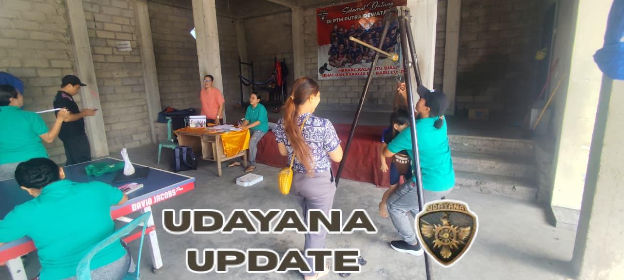 Wujud Kepedulian, Babinsa Koramil 1616-01/Gianyar Dampingi Kegiatan Posyandu di Banjar Pacung