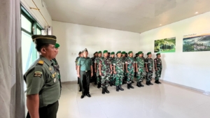 Kodim 1613/Sumba Barat Gelar Acara Penerimaan Kasdim dan Pelepasan Purnawirawan