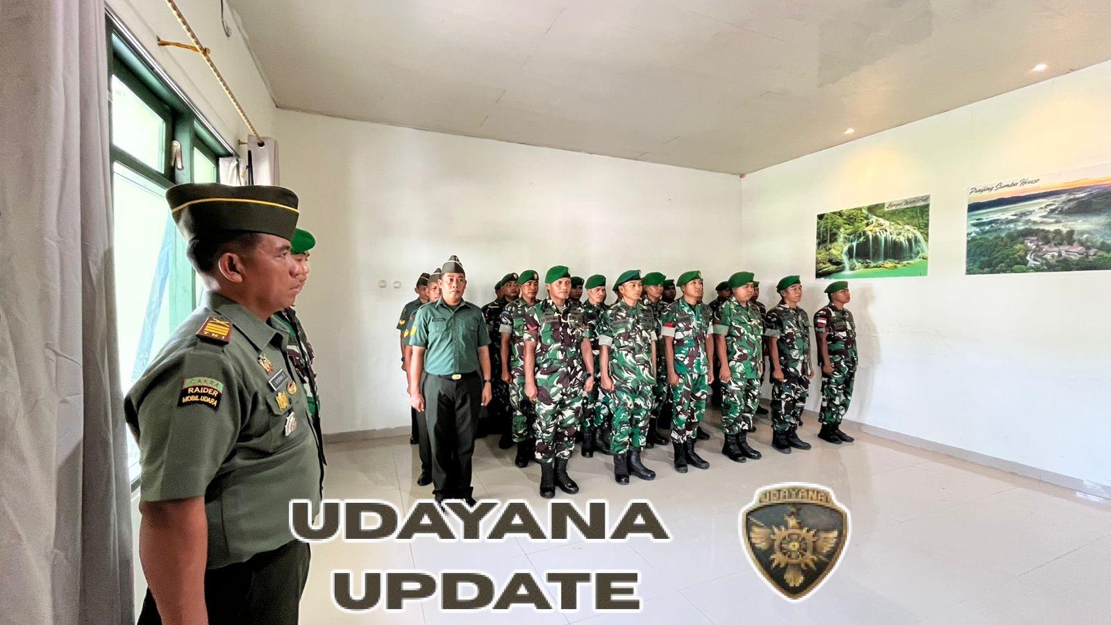 Kodim 1613/Sumba Barat Gelar Acara Penerimaan Kasdim dan Pelepasan Purnawirawan