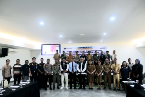 Dandim 1601/Sumba Timur Hadiri Rapat Pembentukan Satgas Pengendalian Pengeluaran Ternak Antar Pulau