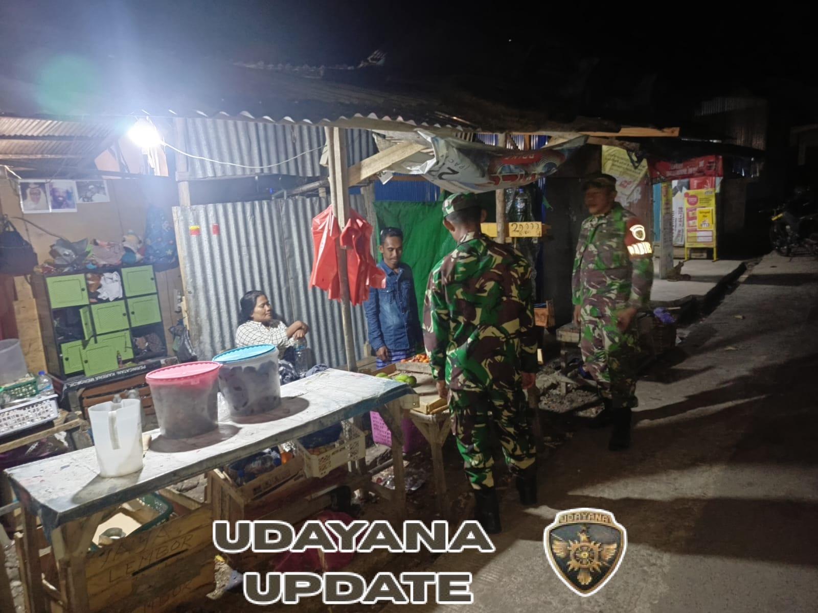 Koramil 1630-02/Lembor Gelar Patroli Rutin untuk Jaga Keamanan Wilayah